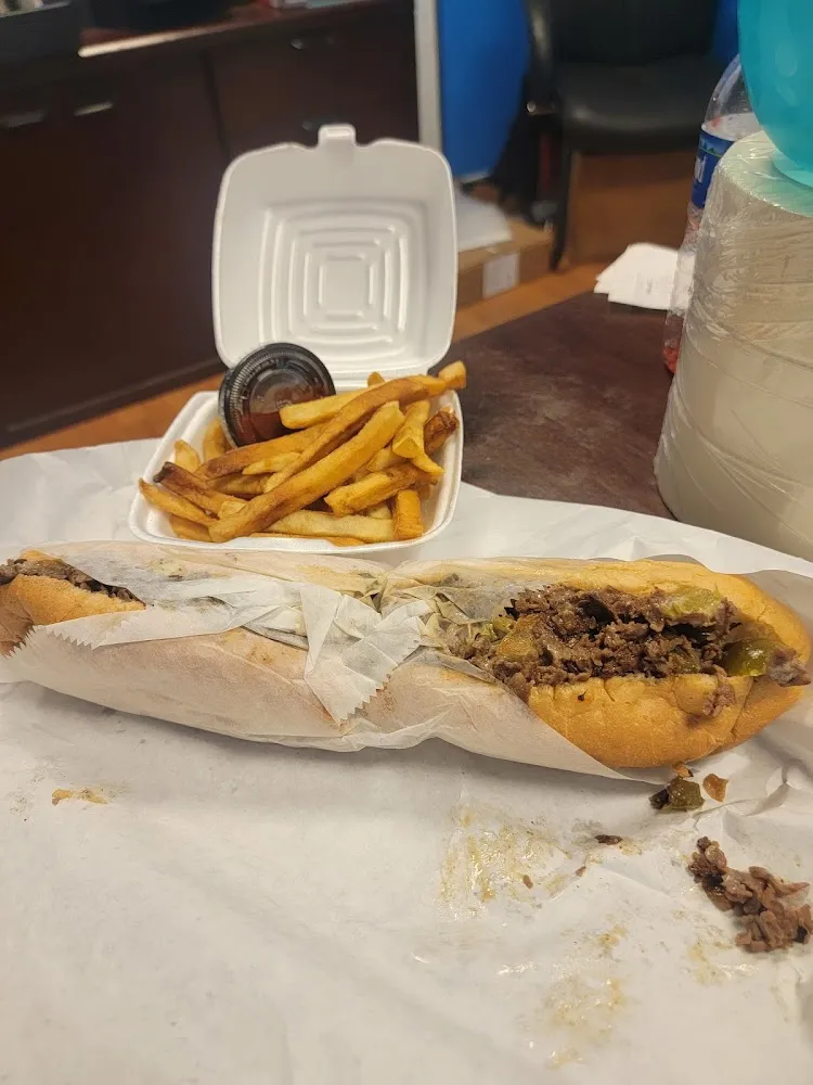 Philly Cheesesteak with Fries