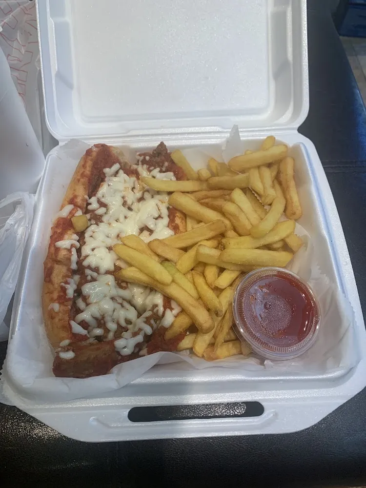 Sausage Parmigiana Sub